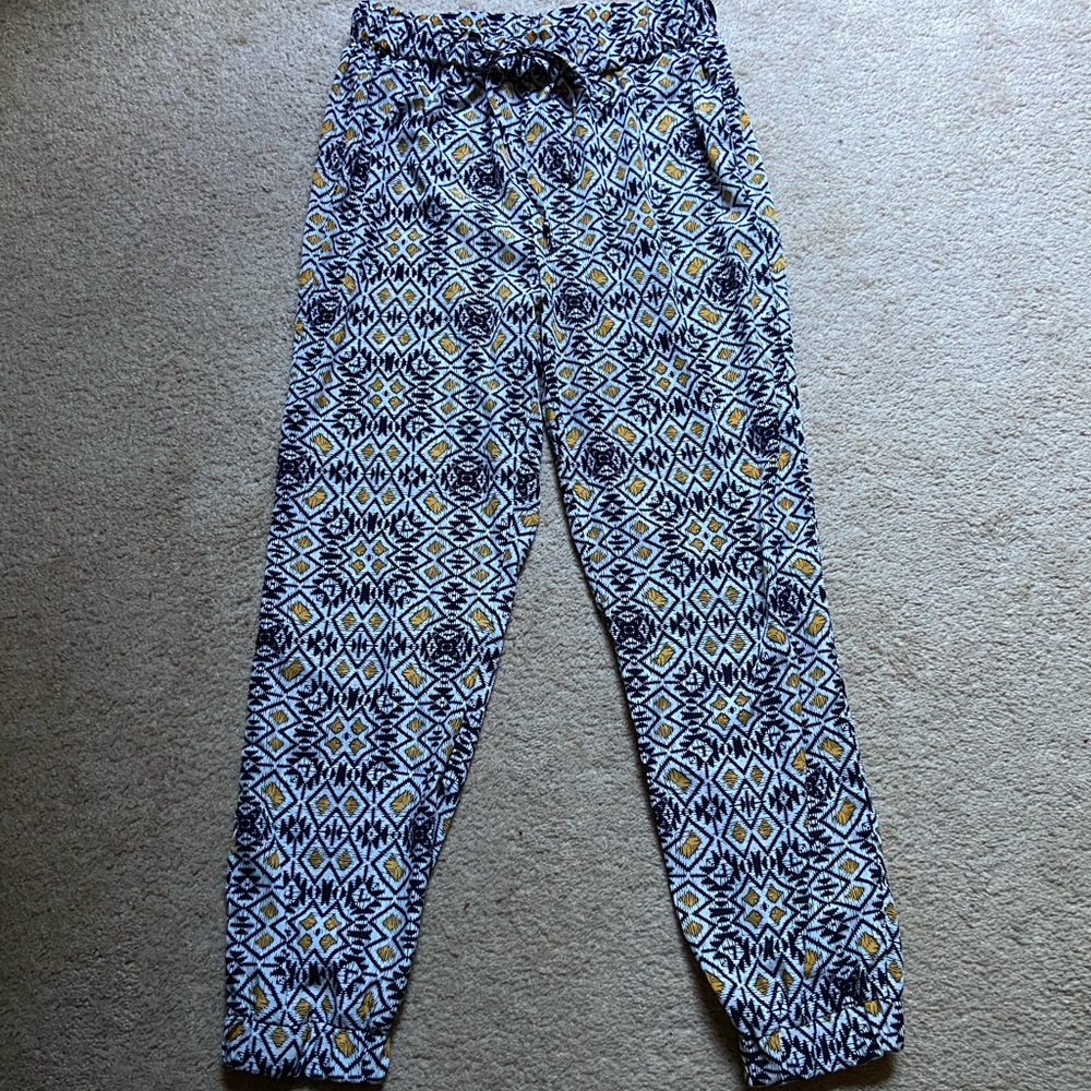Silky jogger pants